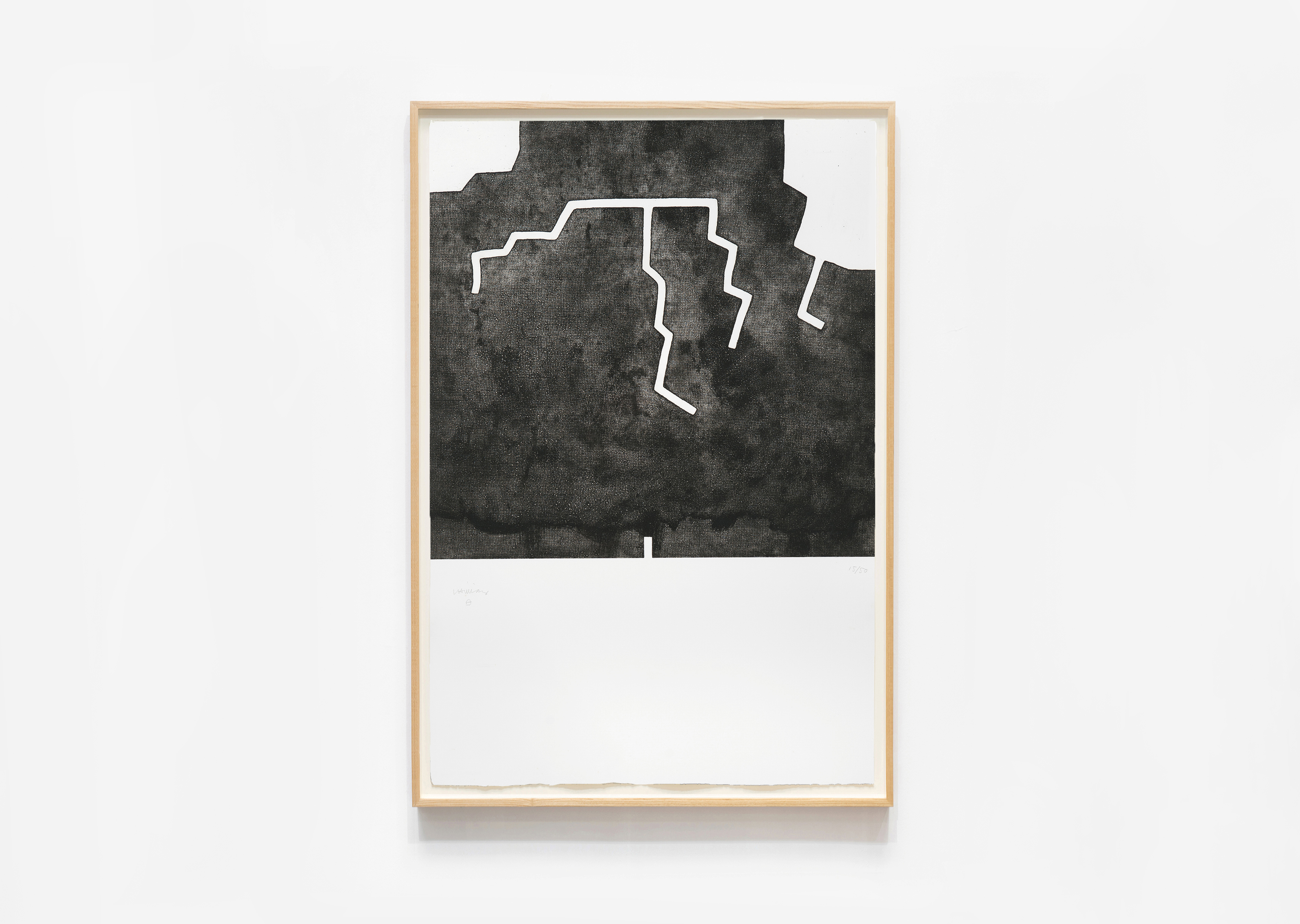 estampe Hildokatu III Eduardo Chillida